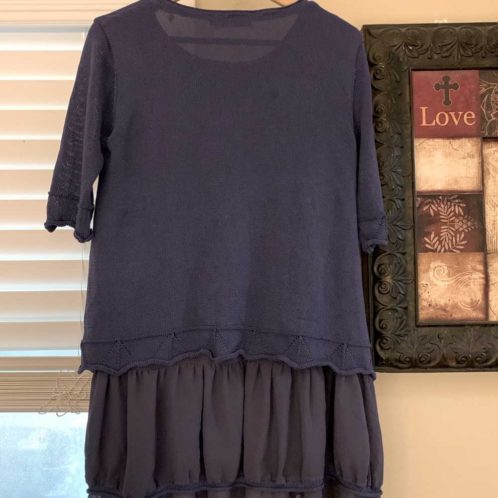 Simply couture blue dress